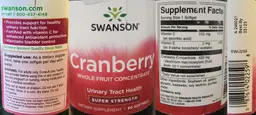 Label for Cranberry
