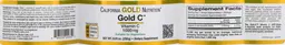 Label for Gold C Vitamin C 1000 mg