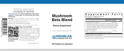 Label for Mushroom Beta Blend