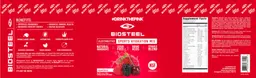 Label for BioSteel Sports Hydration Mixed Berry
