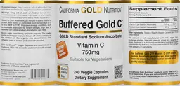 Label for Buffered Gold C