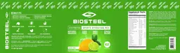 Label for BioSteel Sports Hydration Mix Lemon-Lime