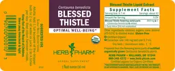 Label for Blessed Thistle