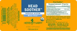 Label for Head Soother