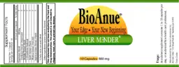 Label for Liver Mender