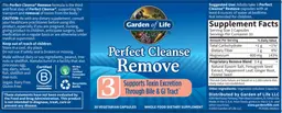 Label for Perfect Cleanse Remove