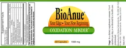 Label for Oxidation Mender
