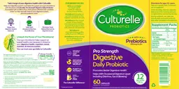 Label for Pro Strength Digestive Daily Probiotic