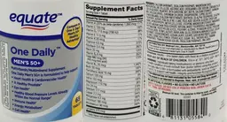Label for One Daily Men's 50+