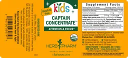 Label for Kids Captain Concentrate