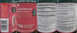 Cranberry 500 mg