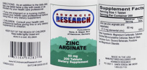 Zinc Arginate 60 mg
