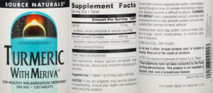 Turmeric with Meriva 500 mg