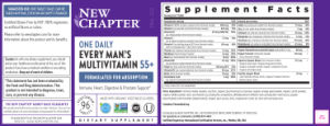 One Daily Every Man's Multivitamin 55+
