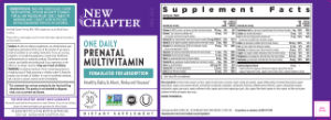 One Daily Prenatal Multivitamin