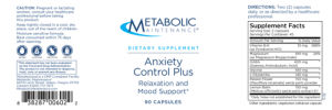 Anxiety Control Plus