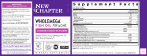 Wholemega Fish Oil for Moms