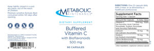 Buffered Vitamin C 500 mg