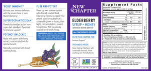 Elderberry Syrup + Honey