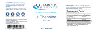 L-Theanine 100 mg