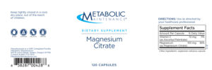 Magnesium Citrate