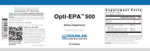 Label for Opti-EPA 500