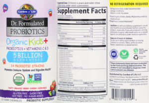 Organic Kids+ Tasty Organic Berry Cherry