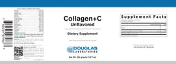Label for Collagen+C Unflavored