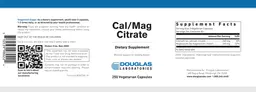 Label for Cal/Mag Citrate