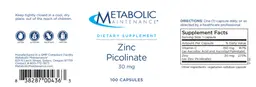 Zinc Picolinate 30 mg