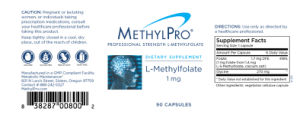 L-Methylfolate 1 mg