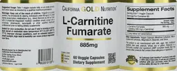 Label for L-Carnitine Fumarate 885 mg