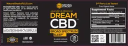 Label for Dream CBD