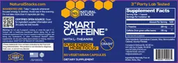 Label for Smart Caffeine with L-Theanine