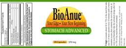 Label for Stomach Advanced