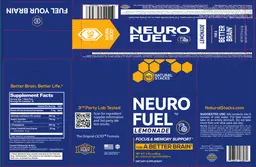 Label for Neuro Fuel Lemonade