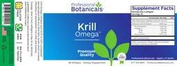 Label for Krill Omega