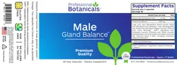 Label for Male Gland Balance