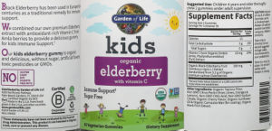 Kids Organic Elderberry with Vitamin C