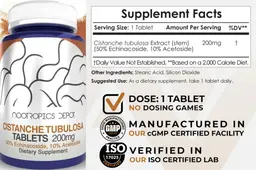 Label for Cistanche Tubulosa Tablets 200mg
