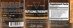Label for Gut-Lung Therapy
