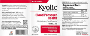 Kyolic Blood Pressure Health Formula 109