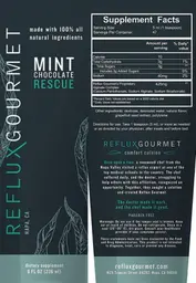 Label for Mint Chocolate Rescue