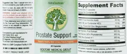 Label for Prostate Support