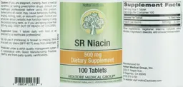 Label for SR Niacin 500 mg