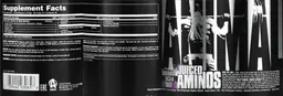 Label for Animal Juiced Aminos Grape Juiced