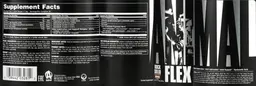 Label for Animal Flex Orange Flavor