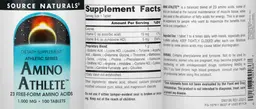 Label for Amino Athlete
