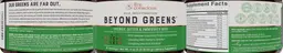 Label for Beyond Greens Light Matcha Flavor
