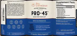 Label for Pro-45